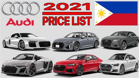 audi philippines price list